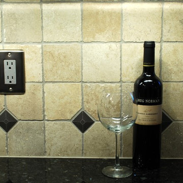 Kitchen Remodel with Wine Refrigerator