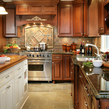 Kitchen Remodel with Wood Countertop