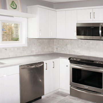 Kitchen Remodeled After East Hampton NY