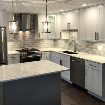 Kitchen remodeling in townhouse