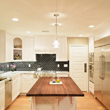 Kitchen remodeling White