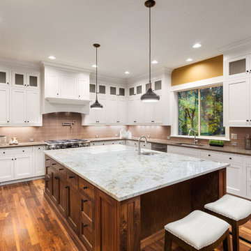 kitchen remodeling with large island