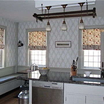 Kitchen Renovation in Historic Scituate, RI home.