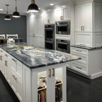 Kitchen Renovation • Kemper Amstead Cabinetry • Design by Lou Righetti