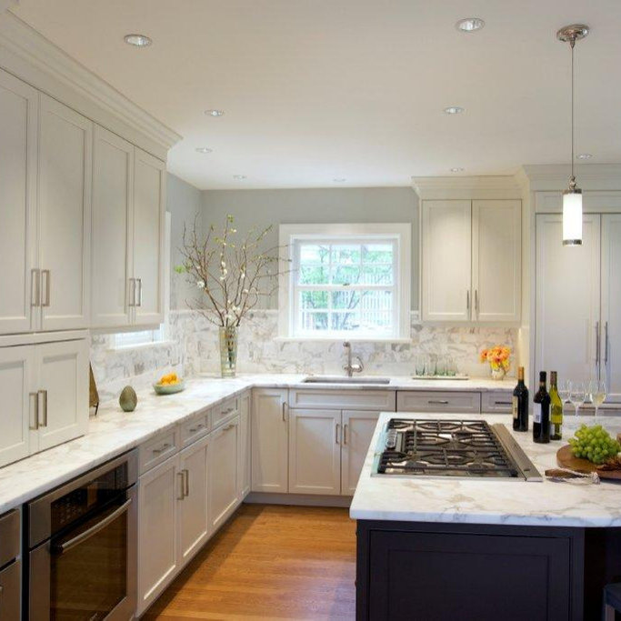 Repose Grey Kitchen Photos And Ideas Houzz