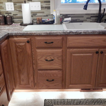 Kitchen Renovation - Shenandoah - Bluemont Oak Honey Square