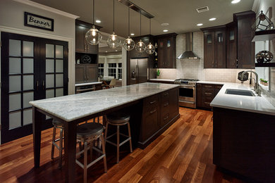 Inspiration for a contemporary kitchen remodel in Philadelphia