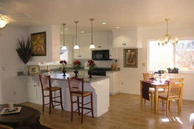 Kitchen renovation with Corian Counters