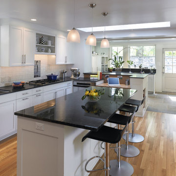Kitchen renovation with mudroom addition