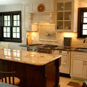 Kitchen Restoring and Updating in the Grand 1920s Tudor Style