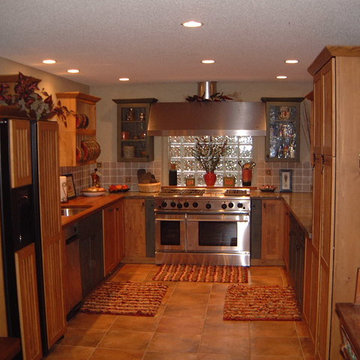 Kitchen - Stained Wood