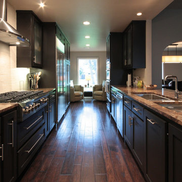 Kitchen to New Sitting Area