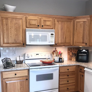 Kitchen Update-Counters, Tile and Paint 2020