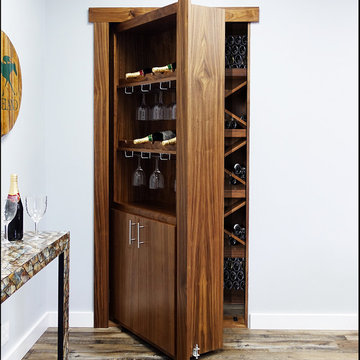 Kitchen Update with Murphy Wine Door
