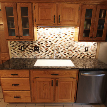 Kitchen Update with The Galley Workstation, Countertops & Backsplash ~ Brecksvil