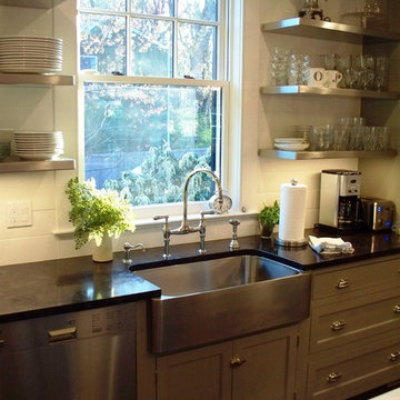 Kitchen w/ Rohl Faucet and Kohler Sink