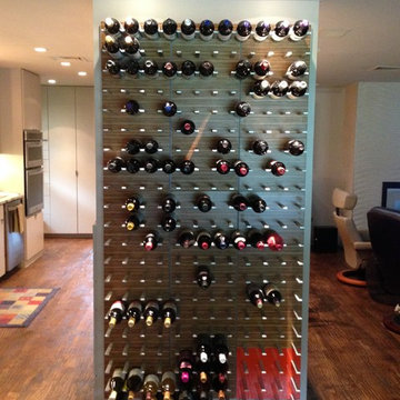 Kitchen Wine Wall Racks @ Nelson Residence