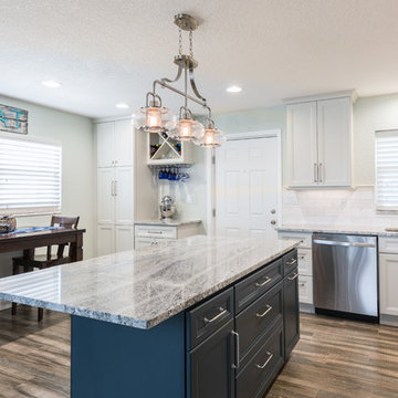 Kitchen with a Statement Island
