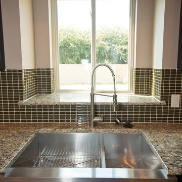 Kitchen with a Window Over Sink