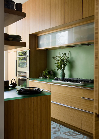 Contemporary Kitchen by Erdreich Architecture, P.C.