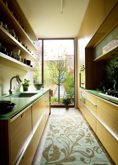 Contemporary Kitchen by Erdreich Architecture, P.C.