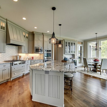 Kitchen with Dinette – Taylor Creek – English Inspired Home – Spring 2015