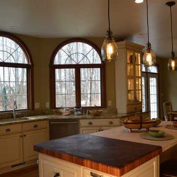 Kitchen with Large Windows