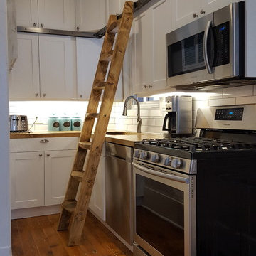 Kitchen with Library Ladder