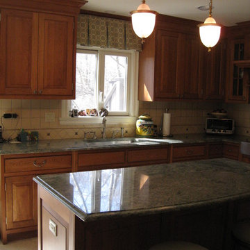 Kitchen with New Island
