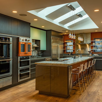 Kitchen with Skylight Detail