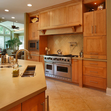 Kitchen with Spacious, Open Layout