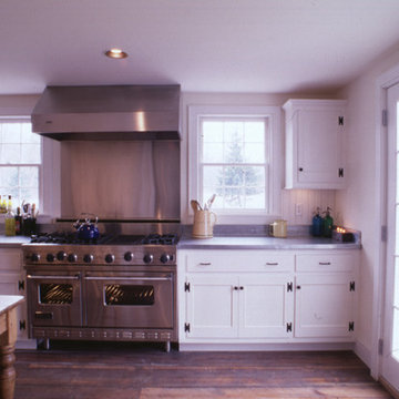 Kitchen With Wide Plank Floors