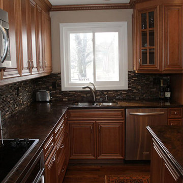 Kitchen: Wooden Transitional