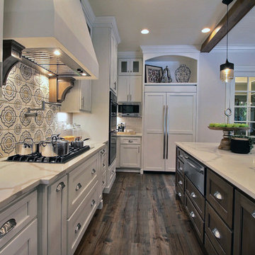 Kitchen Workspace & Backsplash - The Overbrook - Cascade Craftsman Family Home