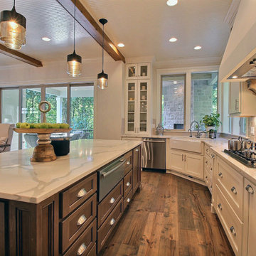 Kitchen Workspace - The Overbrook - Cascade Craftsman Family Home