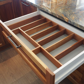 Kitchens cutlery drawer inserts don't have to be boring