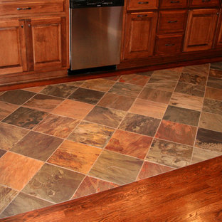Wood Floor With Tile Inlay Houzz