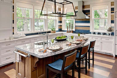 Inspiration for a contemporary kitchen remodel in Minneapolis