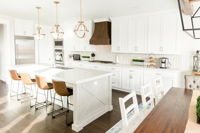 Example of a cottage kitchen design in Salt Lake City