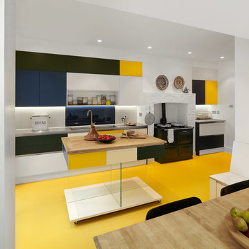 Kitchens With Colour