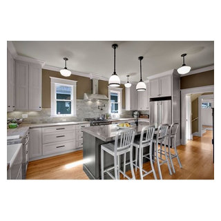 Kithchen Schoolhouse Pendants - Kitchen - Seattle - by Luxe Lighting ...