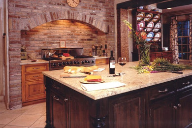 Photo of a traditional kitchen in Other.