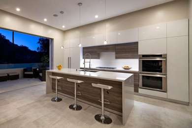 Inspiration for a modern kitchen remodel in Los Angeles