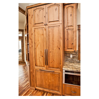 Knotty Alder Kitchen - Rustic - Kitchen - Denver - by Colorado Fine