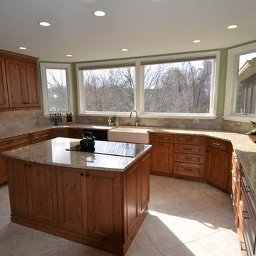 Knotty Alder kitchen