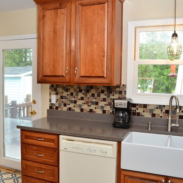 Knox IN, Haas Signature Cabinetry, Maple Pecan Kitchen