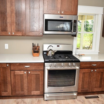 Knox, IN. Haas Signature Collection, Hickory Sienna Kitchen