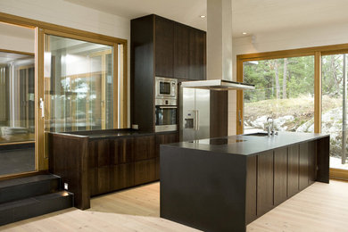 Inspiration for a contemporary kitchen in Stockholm.