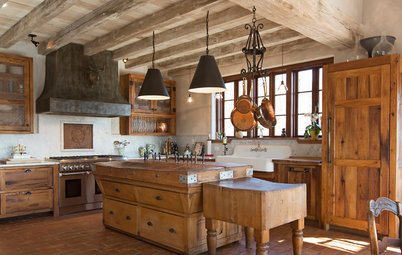 Kitchen of the Week: Found Objects and Old Italian Farmhouse Charm