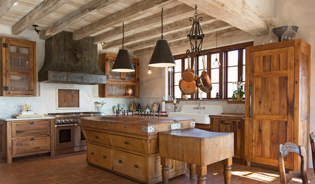 Kitchen of the Week: Found Objects and Old Italian Farmhouse Charm